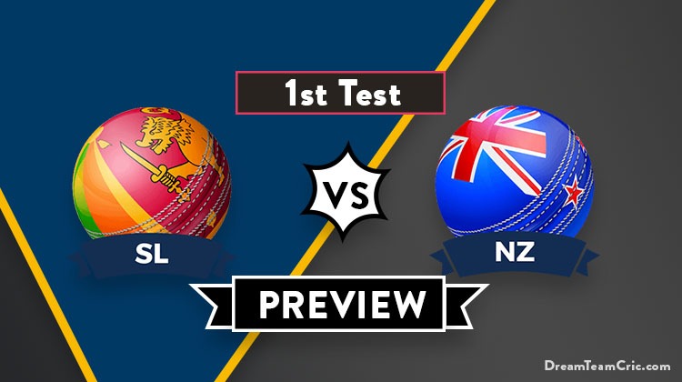 SL Vs NZ Dream11 Prediction For 1st Test Preview NZ Has Declared