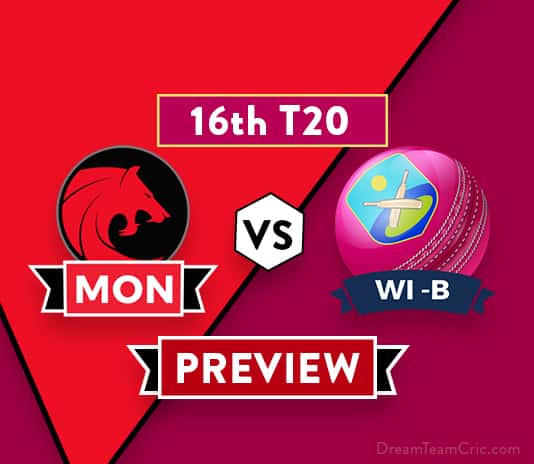 MON Vs WI-B Dream11 Team Prediction And Probable XI: Preview