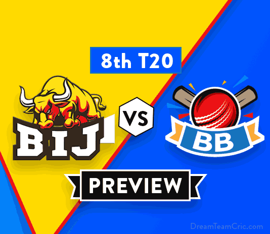 BIJ Vs BB Dream11 Team Prediction | R Uthappa Leading From The Front