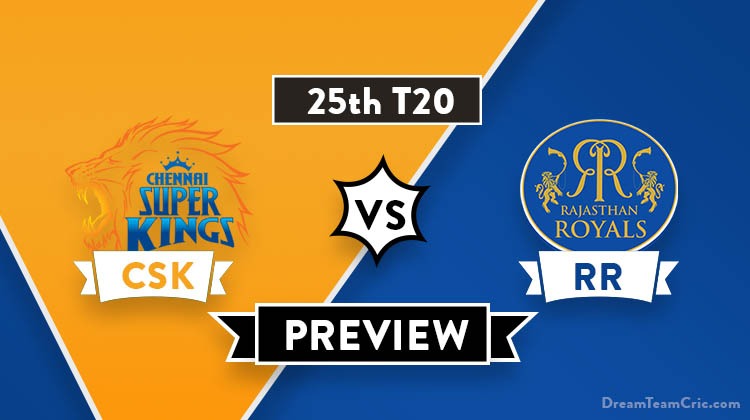 CSK vs RR Dream11 Team Prediction of IPL 2019: Preview