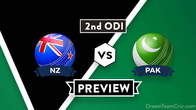 Nz Vs Pak 2nd Odi Dream11 Team Prediction And Probable Xi Preview